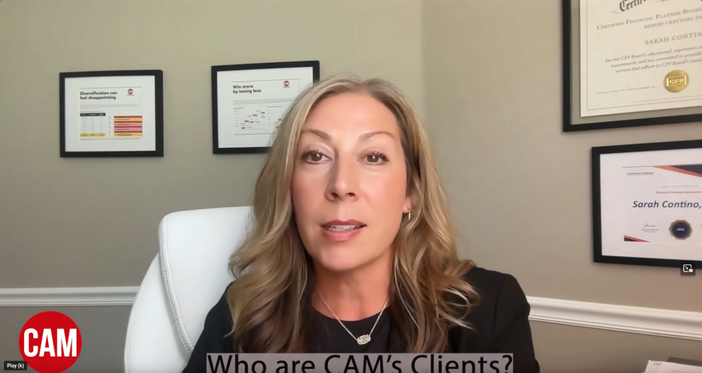 Who are CAM's clients video overlay image.
